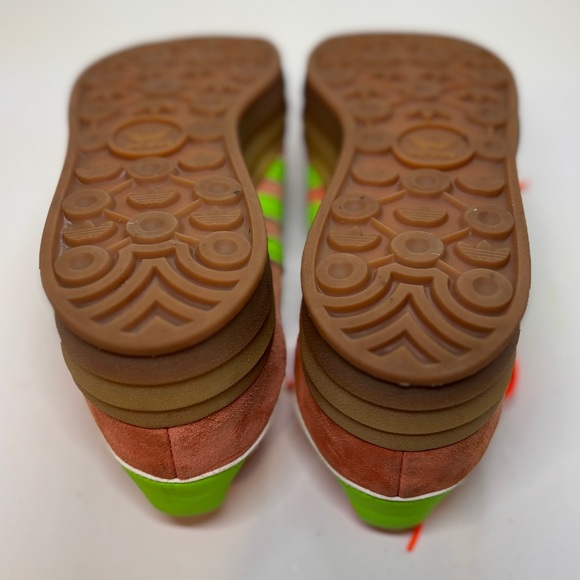 Adidas Gazelle Bold in Solar Orange/Solar Green mens size 9 - Picture 9 of 13